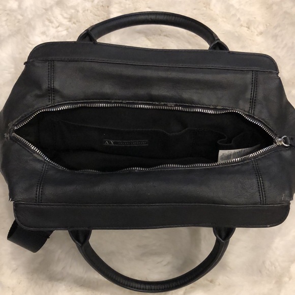 GUC * Armani Exchange * Satchel with Seatbelt Strap - Picture 6 of 9